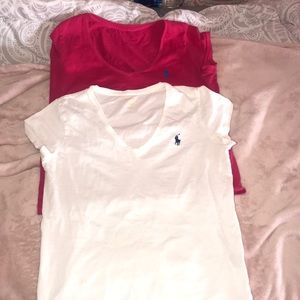 Two Ralph polo tee’s